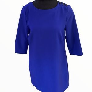Banana Republic blue shift dress size 6